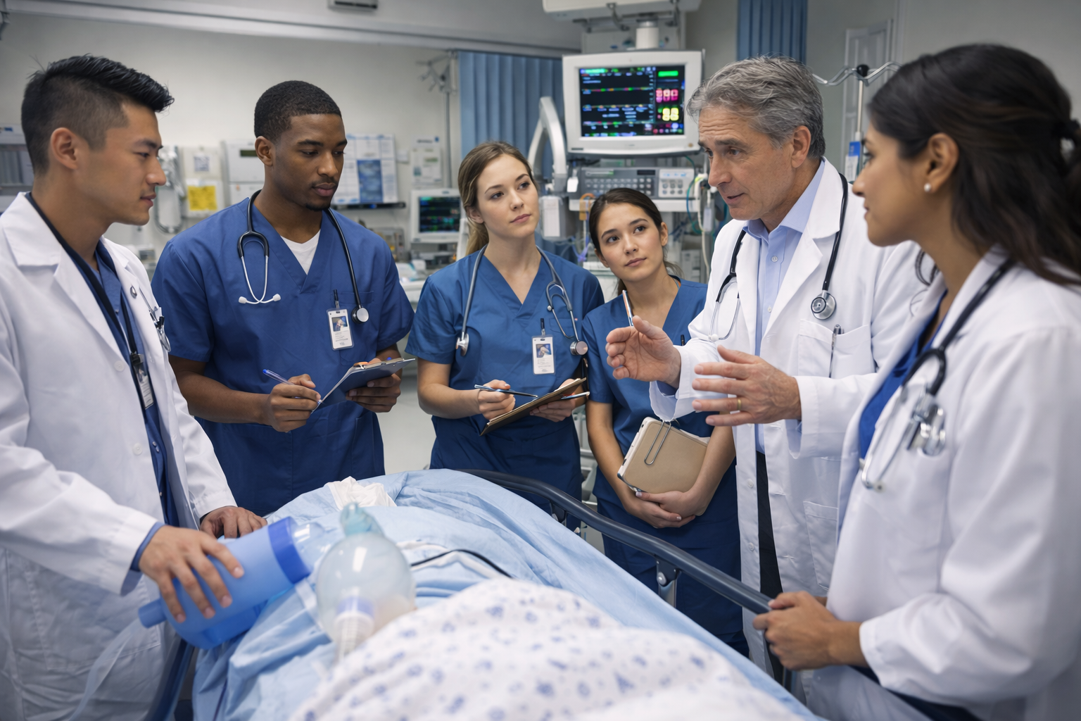 Doctors in clinical training